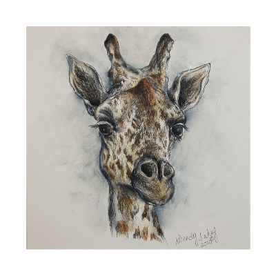 Giraffe (Pen and Ink) E-Pattern by Wendy Fahey