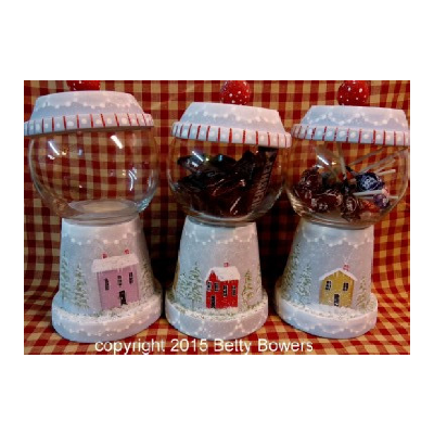 Wintery Candy Jar E-Pattern