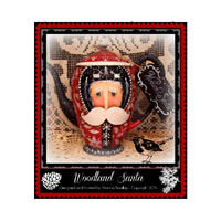 Woodland Santa E-Pattern