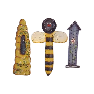 Where do Bees Live? E-Pattern
