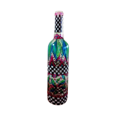 Whimsical Glass Bottle E-Pattern