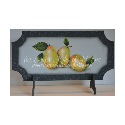 Pears Plaque E-Pattern