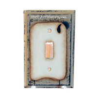 Sheep Switchplate Cover E-Pattern