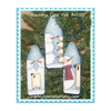 Snowman and Sheep Mini Ironing Board Ornaments E-Pattern