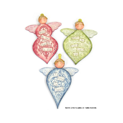Heavenly Hosts Angel Ornaments E-Pattern