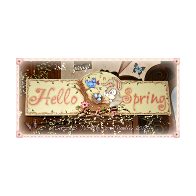 Hello Spring! E-Pattern