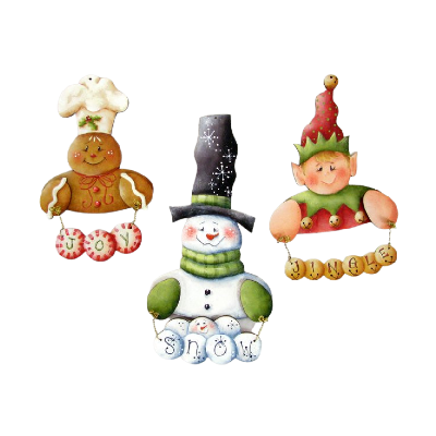 Jingle Joy Ornaments E-Pattern