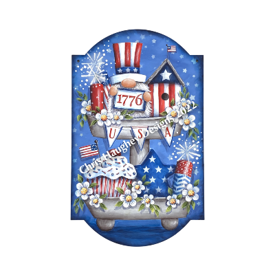 Patriotic Tiered Tray E-Pattern by Chris Haughey