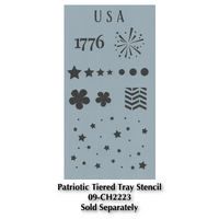 Patriotic Tiered Tray Pattern by Chris Haughey