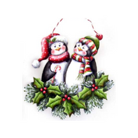 Peppermint Penguins E-Pattern