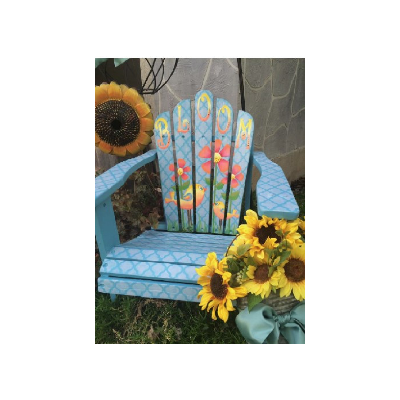 Bloom Children's Adirondack Chair by Sharon Cook Cupboard