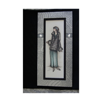 Danae (Pen and Ink) E-Pattern by Wendy Fahey