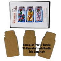 Mason Jar Treats Ornaments