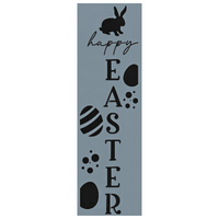 Happy Easter Vertical Stencil