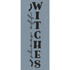 Shoes Off Witches Stencil