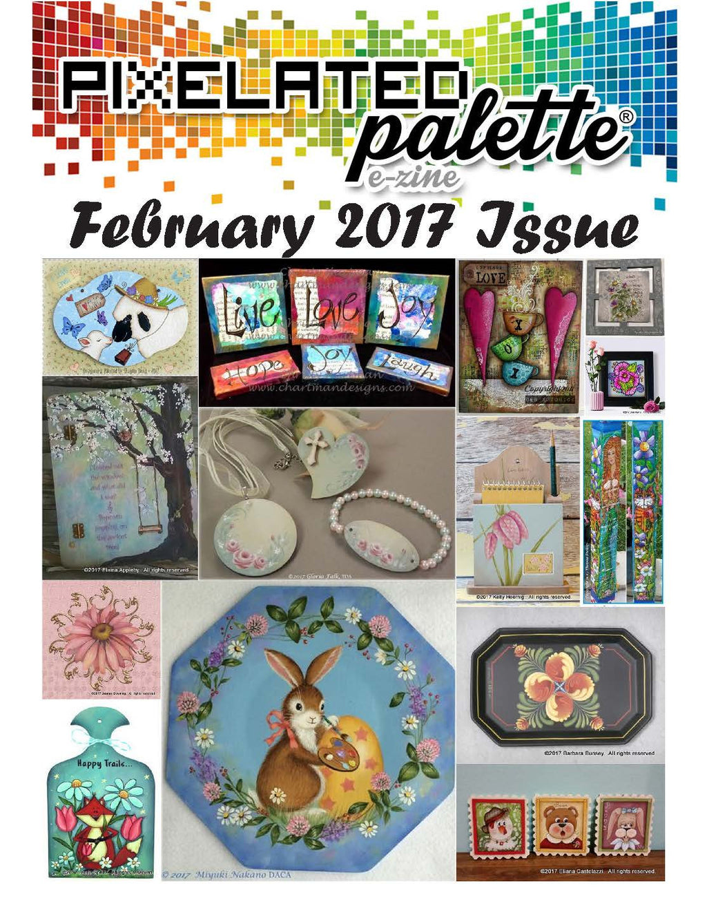 Pixelated Palette - February 2017 Issue Download