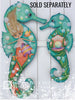 Small Seahorse Plaque