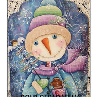14" Jumbo Gift Tag Plaque