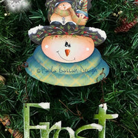 Frosty Ornaments E-Pattern By Paola Bassan