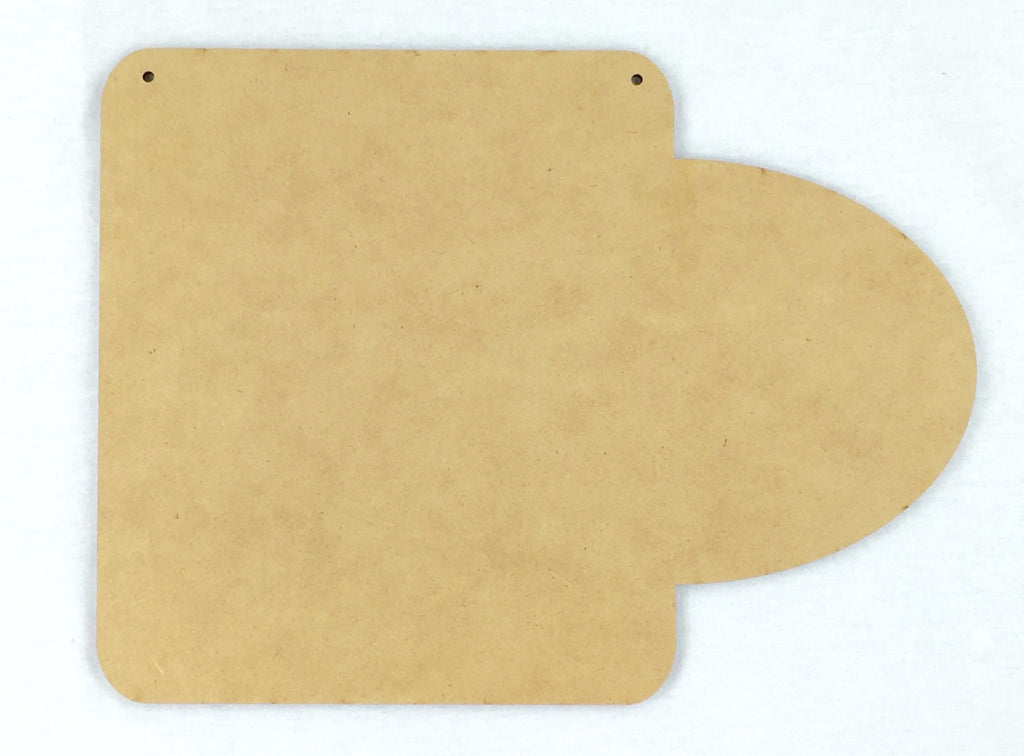 Square Oval Sign