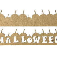 Halloween Overlay 2pc Plaque