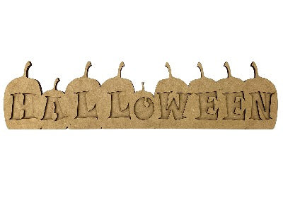 Halloween Overlay 2pc Plaque