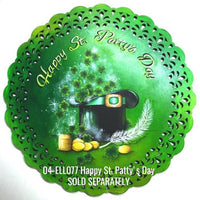11-1/2" Round Lace Plaque