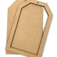 5" Tag Frame Ornament