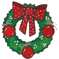 6" Wreath w/ Bow
