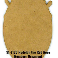 Rudolph the Red Nose Reindeer Ornament Pattern