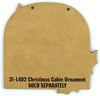 Christmas Cabin Ornament Pattern by Chris Haughey