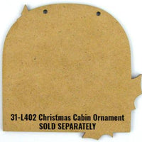 Christmas Cabin Ornament Pattern by Chris Haughey