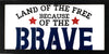 Because of the Brave Stencil