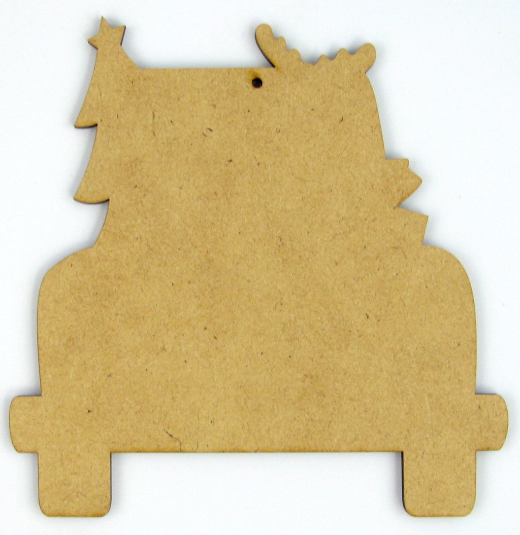 Reindeer Truck Ornament