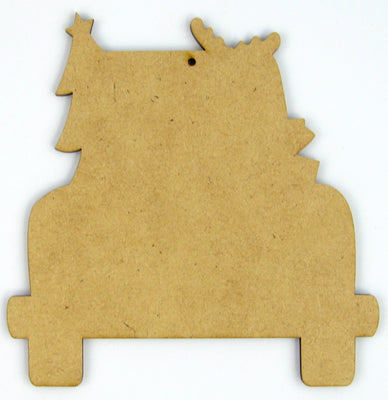 Reindeer Truck Ornament