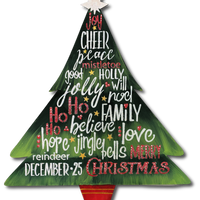 Tree with Star Plaque