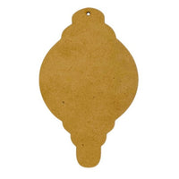 Round Laser Ornament