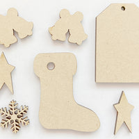 Cotton Candy Santa Embellishment Kit by Deb Mishima