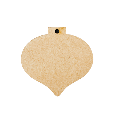 1-1/2" Fat Teardrop Ornament