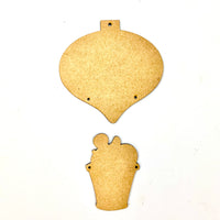 Gingerbread Hot Air Balloon Ornament