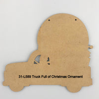 Truck Full of Christmas Pattern by Chris Haughey