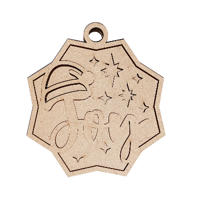 3pc. Joy Ornament