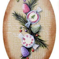 10 in. Oval Plaque