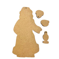 Santa with Lantern Ornament