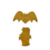 RIP Bat Dracula Hot Air Balloon Ornament