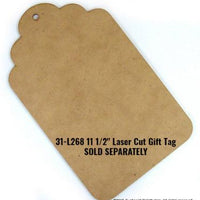 Santa Tag E-pattern by Sandy Le Flore