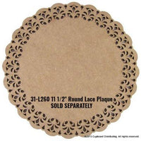 Lavender Lace Plaque E-Pattern by Chris Haughey