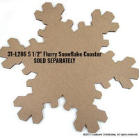 Happy Snowflake Coasters Pattern