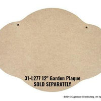 Deck the Halls Garden Plaque Pattern
