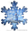 12 in. Flurry Snowflake